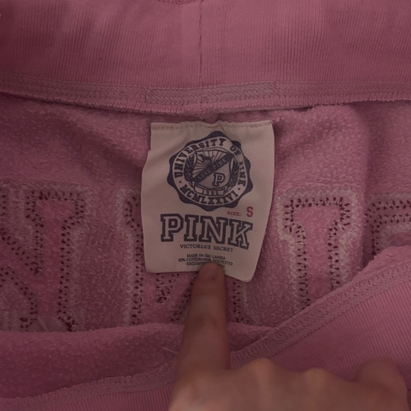 Vintage PINK victoria secret sweats - Picture 2 of 3